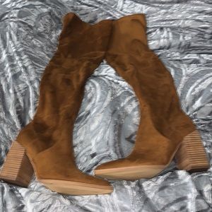 Nine West Barret over the knee heeled boots